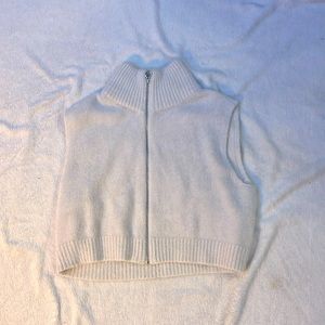 White L.A. Hearts zip up